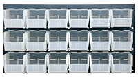Clear QLP-3619-230-18CL Louvered Panels