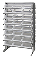 Clear QPRD-109CL Double Sided Pick Racks
