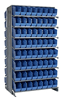 Blue QPRD-201 Double Sided Pick Racks - 2