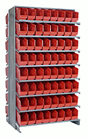 Red QPRD-201 Double Sided Pick Racks - 2