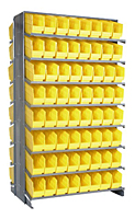 Yellow QPRD-201 Double Sided Pick Racks - 2