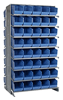 Blue QPRD-202 Double Sided Pick Racks - 2