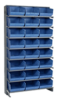 Blue QPRS-209 Single Sided Pick Racks - 2