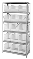 Clear QSBU-260CL Steel Shelving Systems