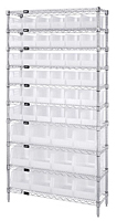 WR10-230240CL Wire Shelving Systems - 2