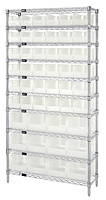 WR10-230240CL Wire Shelving Systems