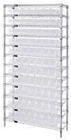 Clear WR12-103CL Wire Shelving Systems