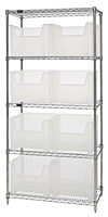 WR5-800CL Wire Shelving