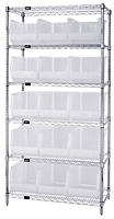 WR6-260CL Wire Shelving Systems