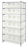 Clear WR7-951CL Wire Shelving Systems