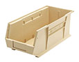 18 Inch (in) Item Length Stack and Hang Bin (QUS248) (Ivory)