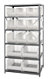 Clear 2475-953954CL Steel Shelving Systems - 2