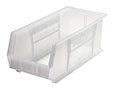 18 Inch (in) Item Length Stack and Hang Bin (QUS248) (Clear)
