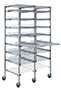 PS-A2475-7S Quantum Partition Store Pull Out Basket Work Cart - 2