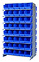 Blue QPRD-202 Double Sided Pick Racks - 2