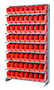 Red QPRS-201 Single Sided Pick Rack - 2