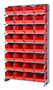 Red QPRS-207 Single Sided Pick Rack - 2