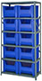 Blue QSBU-800 Steel Storage Centers