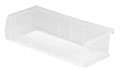 5 3/8 Inch (in) Item Length Stack and Hang Bin (Clear)
