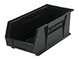 18 Inch (in) Item Length Stack and Hang Bin (QUS248) (Black) - 2