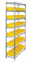 Yellow W7-12-26 Wire Shelving Units - 3