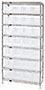 WR8-240CL Wire Shelving Systems