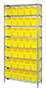 WR8-802 Quantum Store-Max 8 Inch (in) Wire Shelving with Shelf Bin - 2