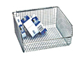 Quantum 10-3/4 Inch (in) Outside Length and 11 Inch (in) Outside Width Mesh Stack and Hang Bin