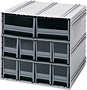 Gray QIC-8224 Cabinets