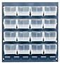 Clear QLP-1819-220-16CL Louvered Panels