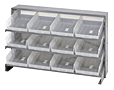 Clear QPRHA-107CL Bench Racks