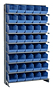 Blue QPRS-202 Single Sided Pick Racks - 2