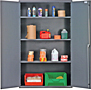 Gray Bins for QSC-3IS 48 in. Wide All Purpose Cabinets