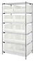 Clear WR6-954CL Wire Shelving Systems