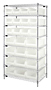 Clear WR8-950952CL Wire Shelving Systems