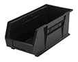 18 Inch (in) Item Length Stack and Hang Bin (QUS248) (Black)