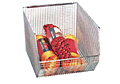 Quantum 18-1/2 Inch (in) Outside Length and 11 Inch (in) Outside Width Mesh Stack and Hang Bin