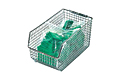 Quantum 10-3/4 Inch (in) Outside Length and 5-1/2 Inch (in) Outside Width Mesh Stack and Hang Bin