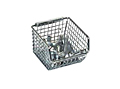 Quantum 5-1/4 Inch (in) Outside Length and 4-1/4 Inch (in) Outside Width Mesh Stack and Hang Bin